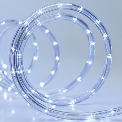 Tuyau d'éclairage LED blanc 900cm