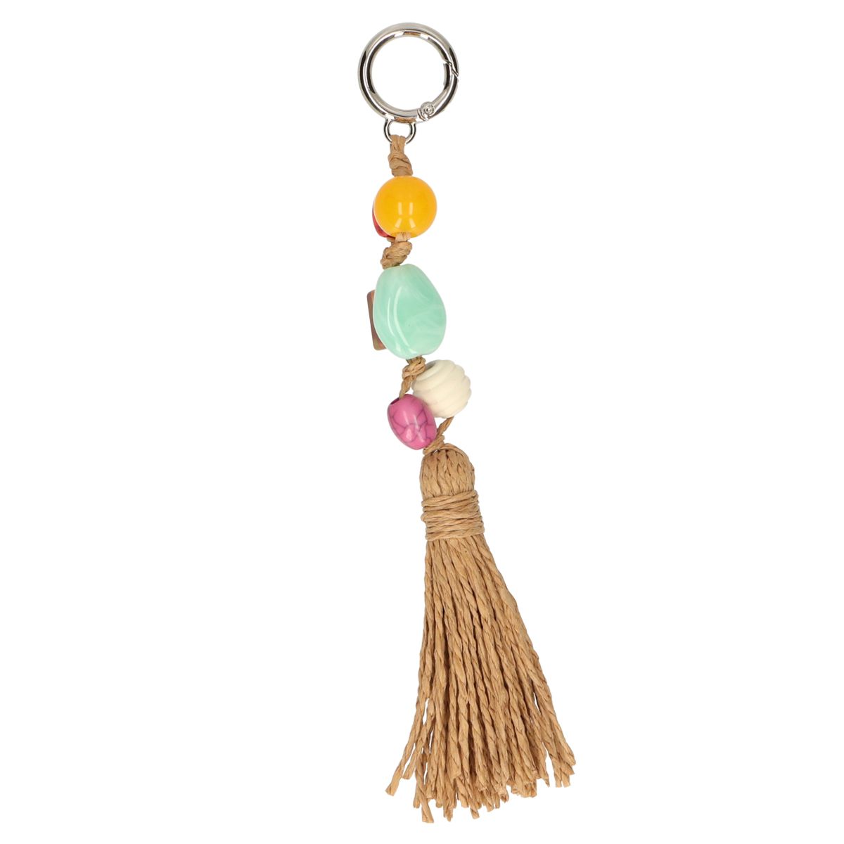 Breloques de sac Jvdl perles avec pompon