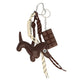 Bijou de sac Jvdl coeur avec chien