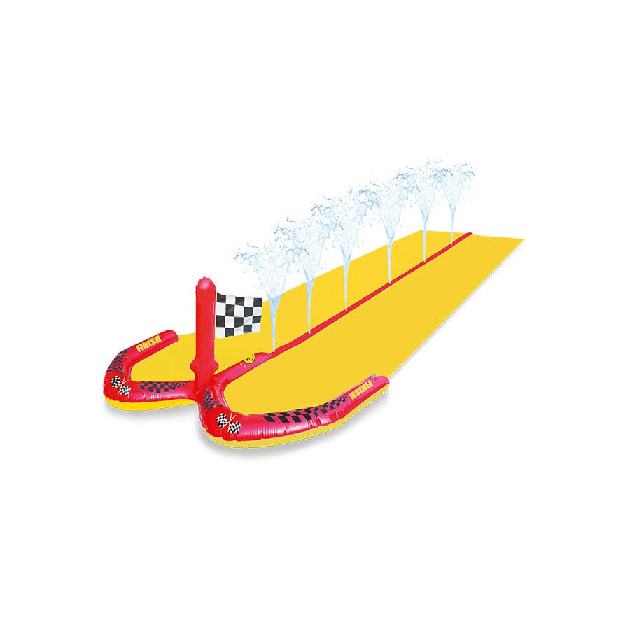 Racing | glissement d'eau gonfolore gonflable