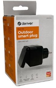 Prise intelligente 3600w wifi extérieur ip44 denver - 6980120