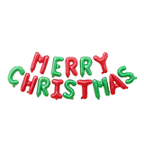Guirlande ballon aluminium joyeux noël 40cm - afbeelding 1