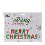 Guirlande ballon aluminium joyeux noël 40cm - afbeelding 2