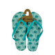 Chausson enfant imprimé palmier vert taille 28