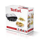 Machine à sandwich Tefal ultra-compacte en inox