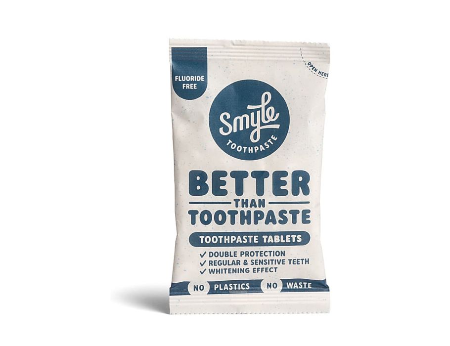 Tabs de dentifrice Smyle Recharge 65e. Sans fluorure