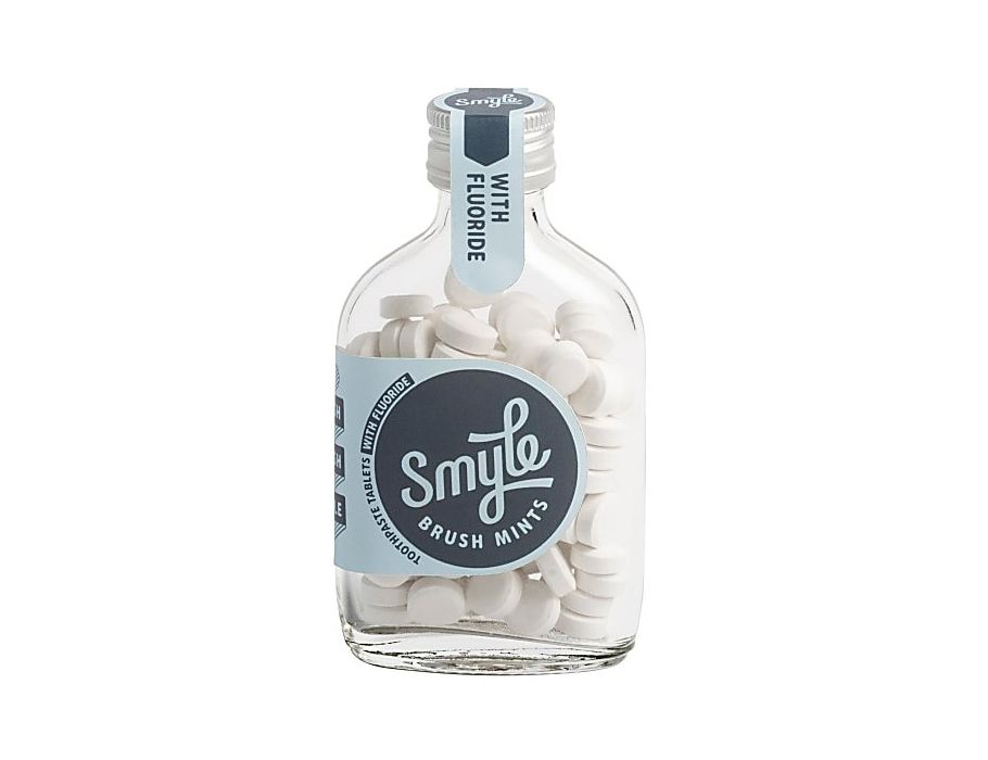 Tabs de dentifrice Smyle Bouteille 65e. Fluorure