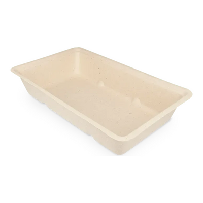 Plateau snack Takeaware a14 bagasse sans pfas (500 pièces)