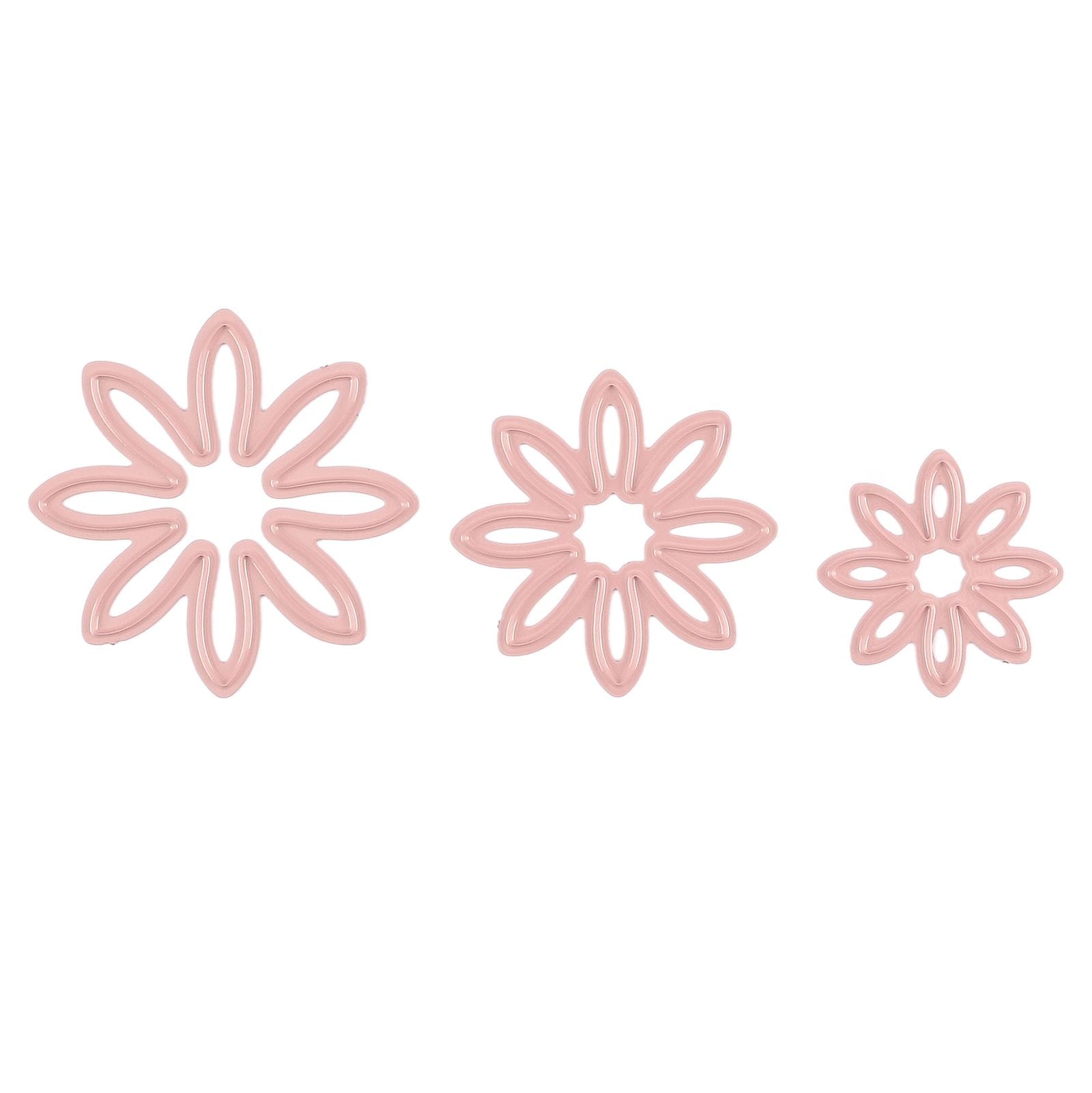 Le choix de Nellie • Matrices forme fleurs petites 3pcs.