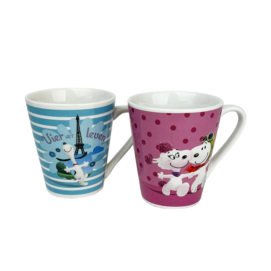 Ensemble de tasses Snoopy 250ml 2 pièces