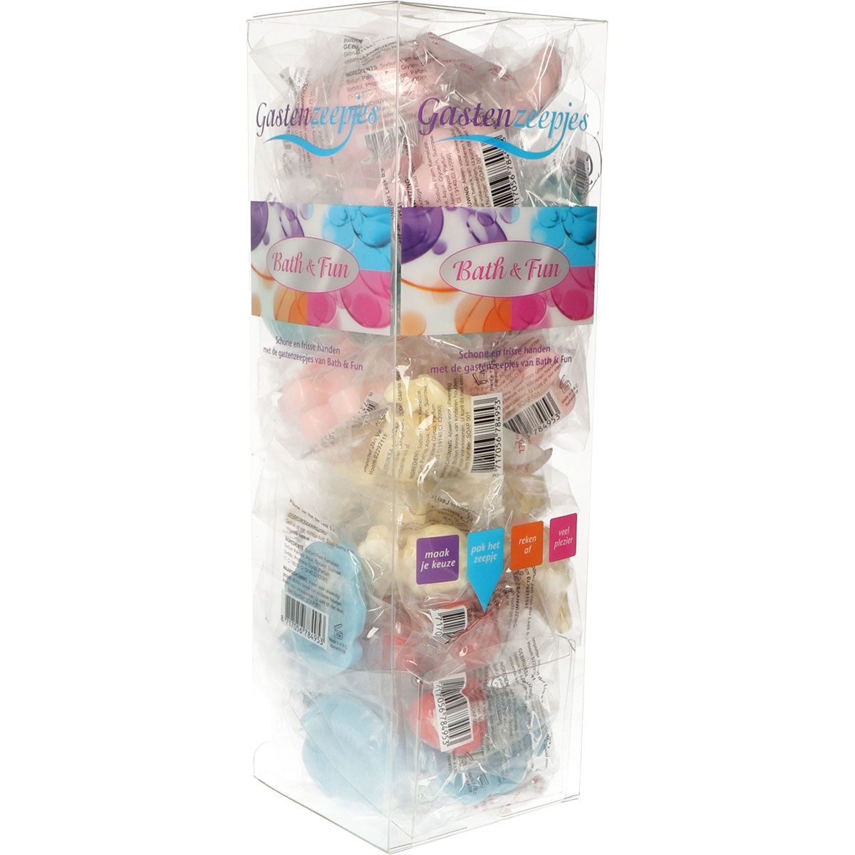 Savons invités JVDL dans Tube Assorti 54 pièces