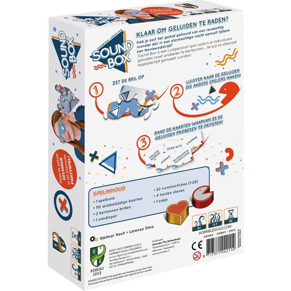 Jeu de fête de la boîte sonore Asmodee