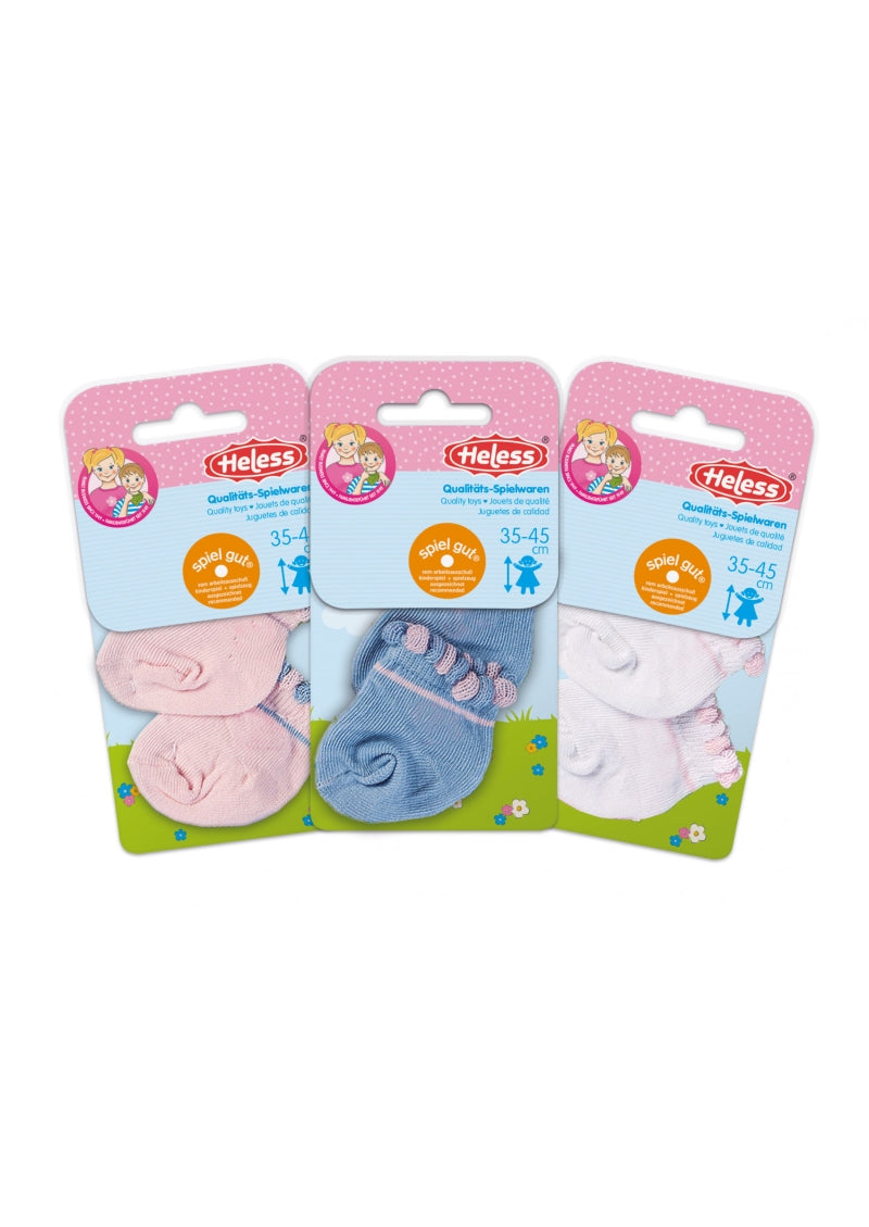 Chaussettes Heless (1 paire) pastel large 3 ass.