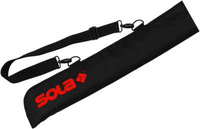 Sola sac de protection 690x130x8mm noir avec logo pour niveau à bulle 60cm - r316149