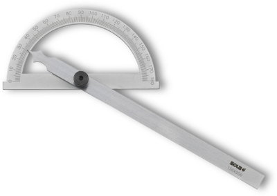 Rapporteur Sola 120x80mm gr120, acier chromé mat - 57012001 - 57012001