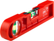 Sola niveau à bulle plastique phf22 22cm 2 ampoules 1,00mm m rouge - 01412101