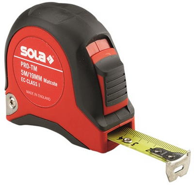 Ruban à mesurer Sola 3mtr pro-tm3 par exemple classe 1 sb - 50022001