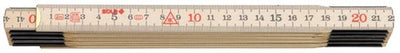 Sola règle pliante pliante bois 2mtr 10 membres h2 10, naturel, classe par exemple 3 h2 10 sb (h59-2-10) - 53010201 - 53010201