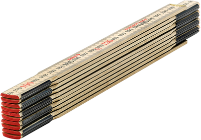 Sola compteur pliant bois 2mtr 10 parties hc2 10 naturel, classe 3 (compteur de contact) - 53010501