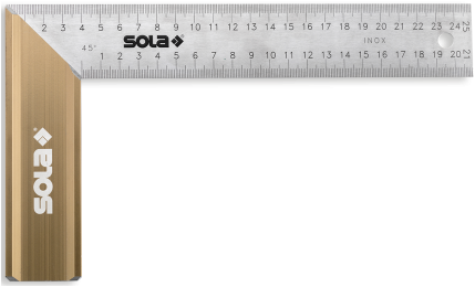 Bloc alu Sola carré 200x145mm srb200, pied inox - 56012001 - 56012001