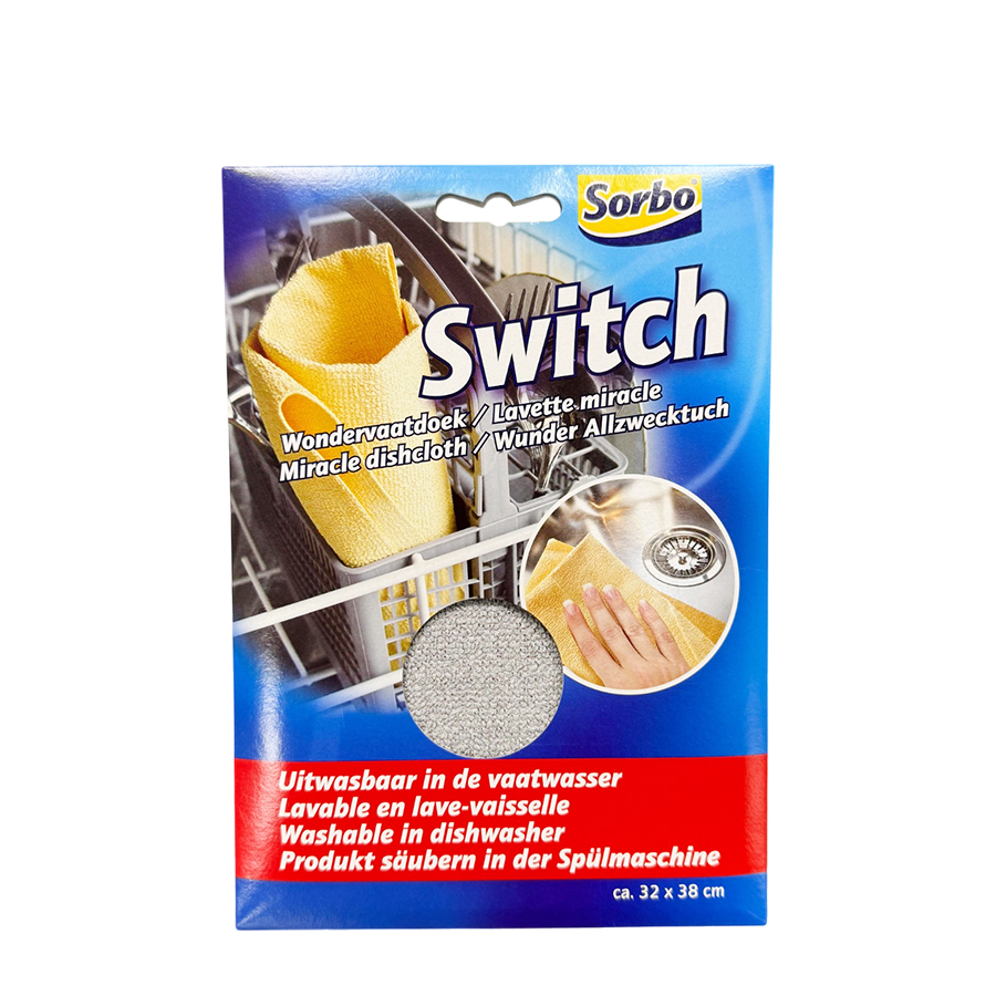 Sorbo miracle torchon interrupteur gris
