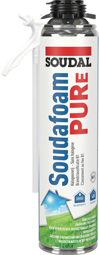 Soudal 161251 mousse isolante pulvérisable soudafoam pure low mdi | autobus | 500 ml