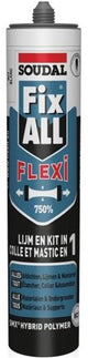 Soudal fix - tout flexi | colles et mastics pour joints | gris | 290 ml-105030