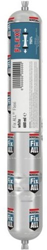 Soudal fix - tout flexi | colles et mastics pour joints | blanc | 600ml - 146188