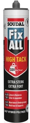 Solution Soudal - tout à haute adhérence | mastic adhésif | blanc | 290 ml - 153984