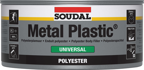 Soudal métal plastique universel | 2kg - 110347