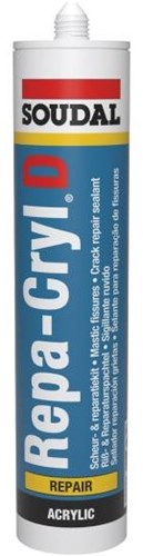 Soudal repacryl |mastic acrylique | blanc | 310ml - 106184