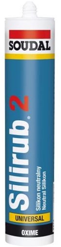 Soudal silirub 2 | mastic silicone | chêne | 300 ml - 101080