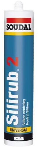Soudal silirub 2 | mastic silicone | teck | 300ml - 102421