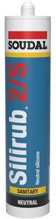 Soudal silirub 2s | kit de plomberie | transparent | 300ml - 101990