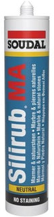 Soudal silirub ma | mastic silicone | travertin | 300ml - 104547
