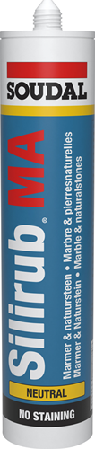 Soudal silirub ma | mastic silicone pour joints | 310 ml | ral 7016 - 114060