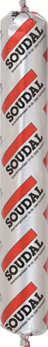 Soudal silirub pro n | mastic silicone haut de gamme | 600 ml | transparent - 121064