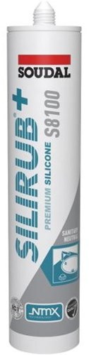 Soudal silirub+ s8100 neutre | kit de plomberie | jasmin 284 | 300ml - 135722