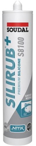 Soudal silirub+ s8100 neutre | kit de plomberie | brun kalahari | 300ml - 135792