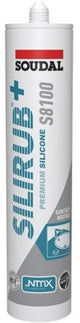 Soudal silirub+ s8100 neutre | kit de plomberie | brun kalahari | 300ml - 135792