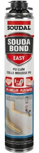 Fil facile Soudal Soudabond | mousse polyuréthane | orange | 750ml - 121734