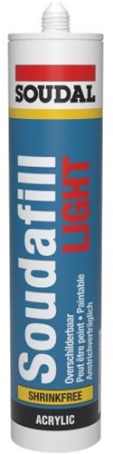 Lumière Soudal Soudafill | kit de peinture | blanc | 310ml - 119307