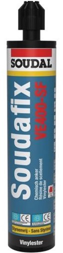 Soudal soudafix (ester vinylique)ve400-sf | ancre chimique | 280ml - 117474