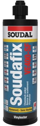 Soudal soudafix (ester vinylique)ve400-sf | ancre chimique | 280ml - 117475