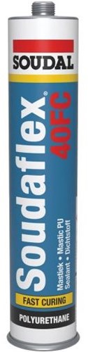 Soudal soudeflex 40 fc | mastic adhésif | blanc | 310 ml - 102642