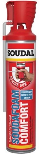 Soudal Soudafoam Confort | mousse polyuréthane | champagne | 600ml - 123777
