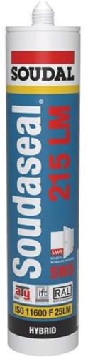 Soudal Soudaseal 215 ml dilatation | kit façade | blanc | 290 ml - 105022