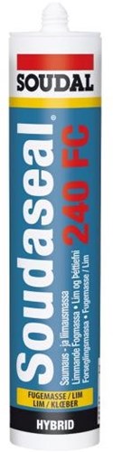 Soudal soudaseal 240 fc | mastic adhésif | noir | 290 ml - 104925