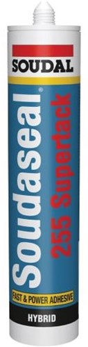 Soudal Soudaseal 255 supertack | noir | 290 ml-158652