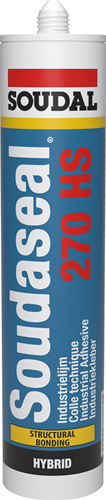 Soudal Soudaseal 270hs | Mastic adhésif polymère MS | 290 ml | blanc - 110207